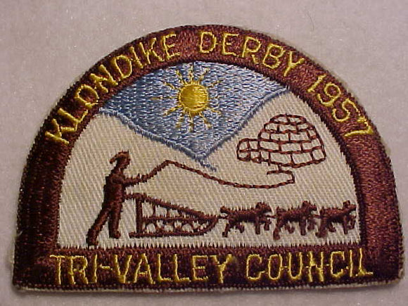 1957 TRI-VALLEY COUNCIL KLONDIKE DERBY