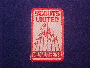 1958 MILWAUKEE SCOUTS UNITED, USED