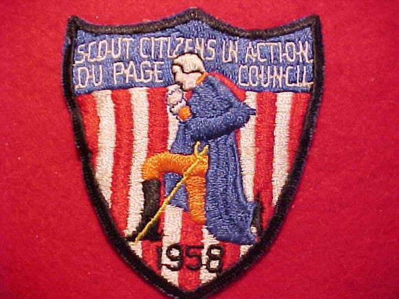 1958 DU PAGE C., SCOUT CITIZENS IN ACTION, USED