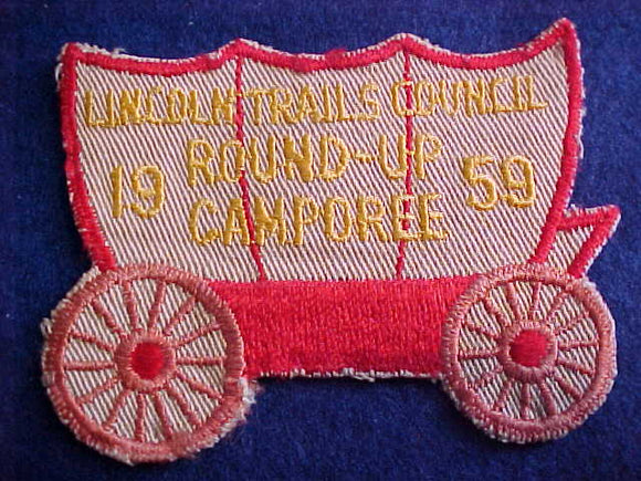 1959, LINCOLN TRAILS COUNCIL ROUND-UP CAMPOREE, USED