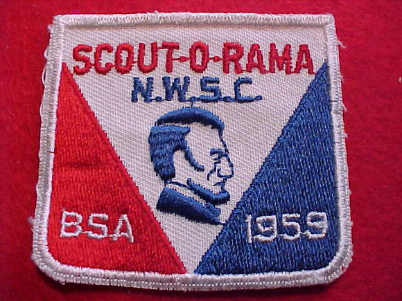 1959, NORTHWEST SUBURBAN COUNCIL SCOUT-O-RAMA