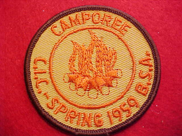 1959, CENTRAL INDIANA COUNCIL CAMPOREE