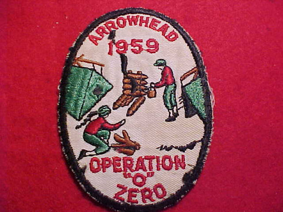 1959 ARROWHEAD OPERATION ZERO, USED