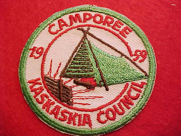 1959, KASKASKIA COUNCIL CAMPOREE