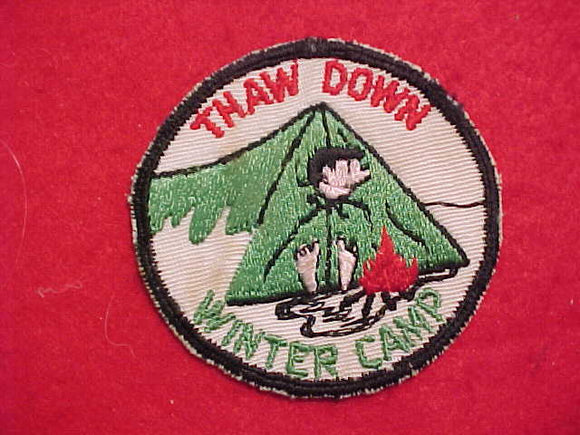 1960'S THAW DOWN WINTER CAMP, USED