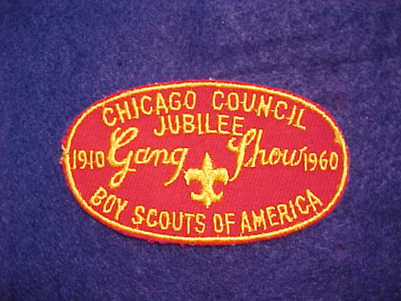 1960 CHICAGO COUNCIL JUBILEE GANG SHOW
