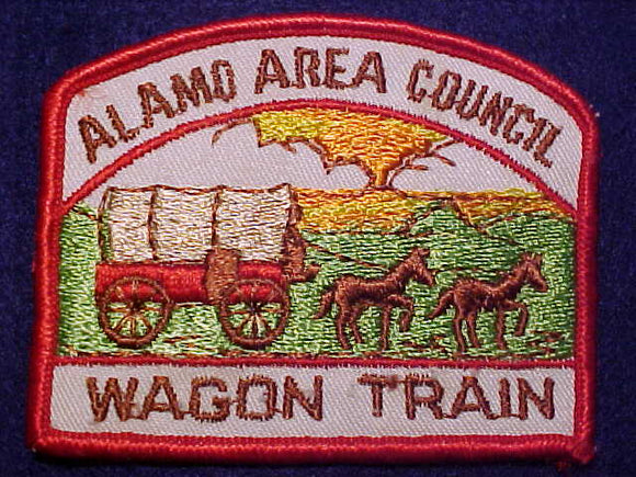 1960'S ALAMO AREA C. WAGON TRAIN