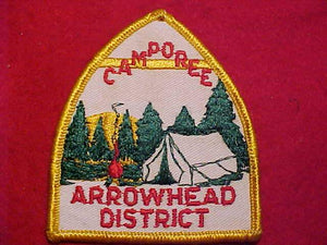 1960'S ARROWHEAD DISTRICT CAMPOREE