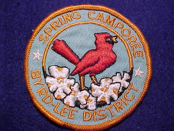 1960'S BYRD-LEE DISTRICT SPRING CAMPOREE, USED