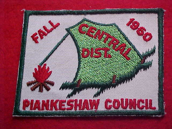1960, PIANKESHAW COUNCIL, CENTRAL DISTRICT