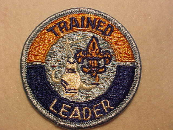 1960'S ACTIVITY PATCH, TRAINED LEADER