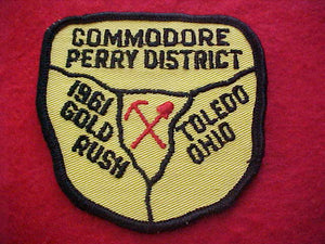 1961, COMMODORE PERRY DISTRICT, TOLEDO, OHIO, GOLD RUSH