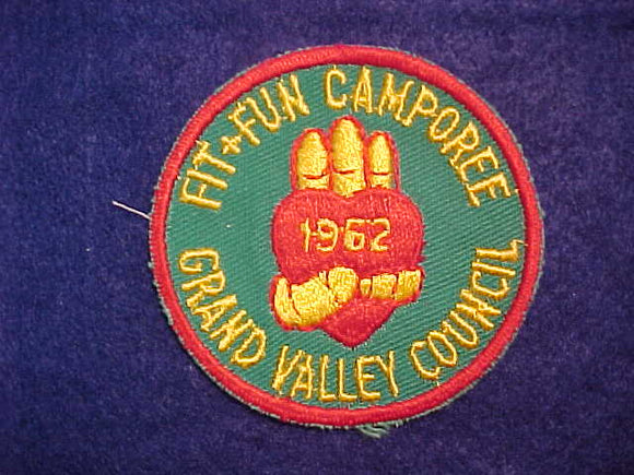 1962 GRAND VALLEY COUNCIL FIT+FUN CAMPOREE
