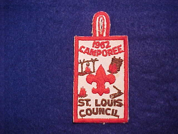 1962 ST LOUIS COUNCIL CAMPOREE, USED
