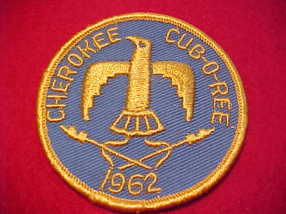 1962 PATCH, CHEROKEE CUB-O-REE