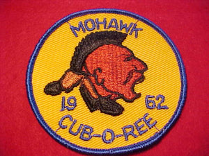1962 PATCH, MOHAWK CUB-O-REE