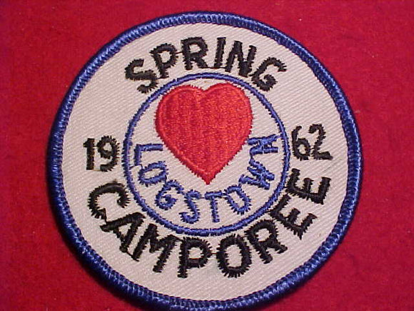 1962 PATCH, LOGSTOWN SPRING CAMPOREE
