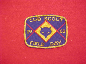 1963 CUB SCOUT FIELD DAY