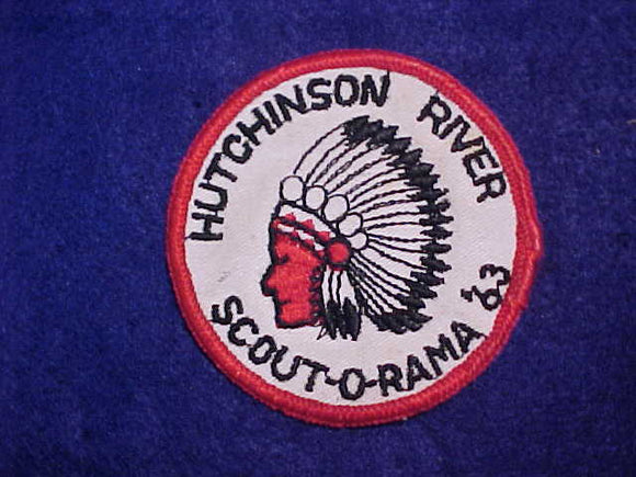 1963 HUTCHINSON RIVER SCOUT-O-RAMA, USED