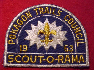 1963 POKAGON TRAILS C. SCOUT-O-RAMA