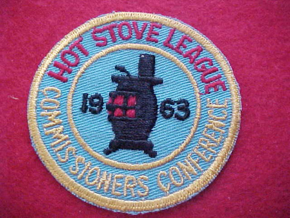 1963, HOT STOVE LEAGUE, COMMISSIONERS CONFERENCE