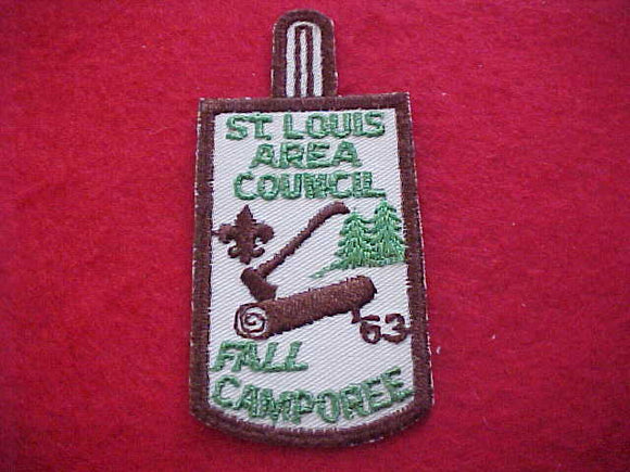 1963, ST. LOUIS AREA COUNCIL, FALL CAMPOREE