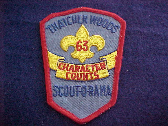 1963, THATCHER WOODS, SCOUT-O-RAMA