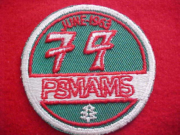 1963, TALL PINE COUNCIL PATCH, PSMAMS