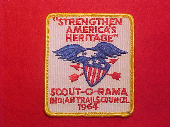 1964 INDIAN TRAILS COUNCIL SCOUT-O-RAMA