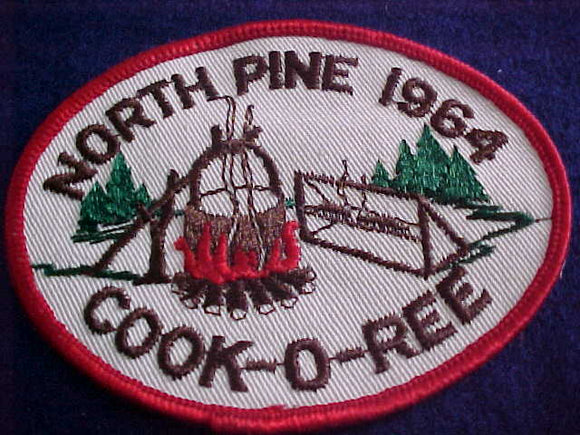 1964, NORTH PINE PATCH, TALL PINE COUNCIL, COOK-O-REE