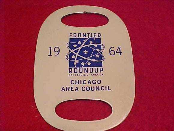 1964 N/C SLIDE, CHICAGO AREA C. FRONTIER ROUNDUP, STAINED