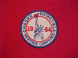 1964 CHASKE DISTRICT, HERITAGE CAMP-O-REE