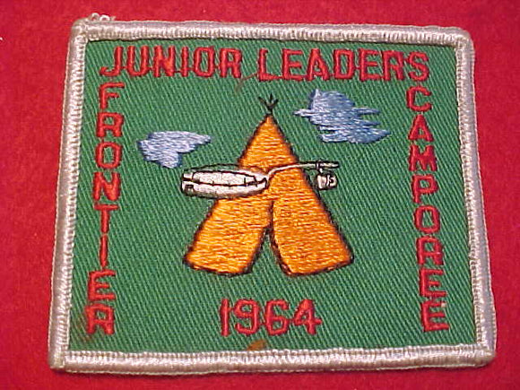 1964 PATCH, FRONTIER CAMPOREE JUNIOR LEADERS