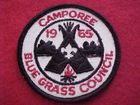 1965, BLUE GRASS COUNCIL, CAMPOREE, MINT