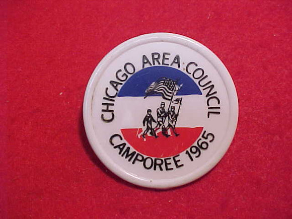 1965 CHICAGO AREA COUNCIL CAMPOREE PLASTIC SLIDE