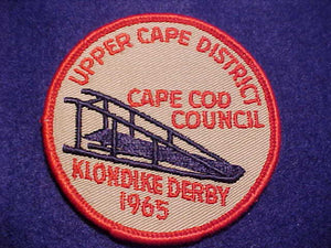 1965 CAPE COD C. KLONDIKE DERBY, UPPER CAPE DISTRICT