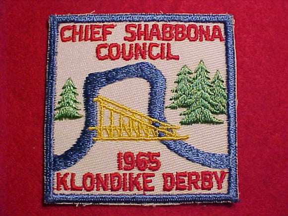 1965 CHIEF SHABBONA C. KLONDIKE DERBY