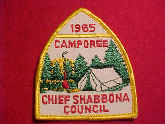 1965 CHIEF SHABBONA C. CAMPOREE