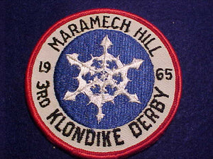 1965 MARAMECH HILL 3RD KLONDIKE DERBY