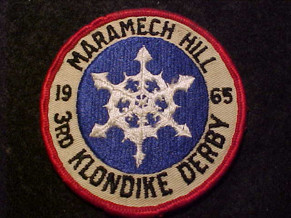 1965 PATCH, MARAMECH HILL 3RD KONDIKE DERBY, USED