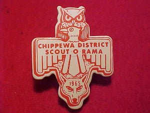 1965 N/C SLIDE, CHIPPEWA DISTRICT SCOUT-O-RAMA