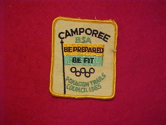 1965 POKAGON TRAILS COUNCIL CAMPOREE, USED