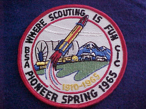 1965, CENTRAL INDIANA COUNCIL, PIONEER SPRING