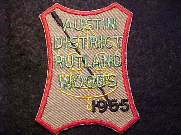 1964 PATCH, AUSTIN DISTRICT RUTLAND WOODS