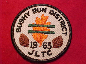 1966 PATCH, AUSTIN DISTRICT CAMPOREE, ROCKY GLEN, TRIBUTE TO HAROLD ANDREWS, CHICAGO COUNCIL