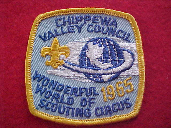 1965, CHIPPEWA VALLEY COUNCIL, WONDERFUL WORLD OF SCOUTING CIRCUS