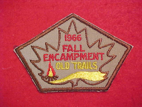 1966 OLD TRAILS FALL ENCAMPMENT, USED
