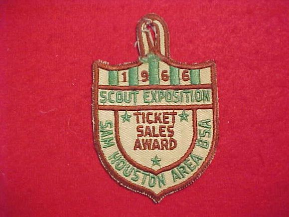 1966 SAM HOUSTON AREA SCOUT EXPOSITION, USED