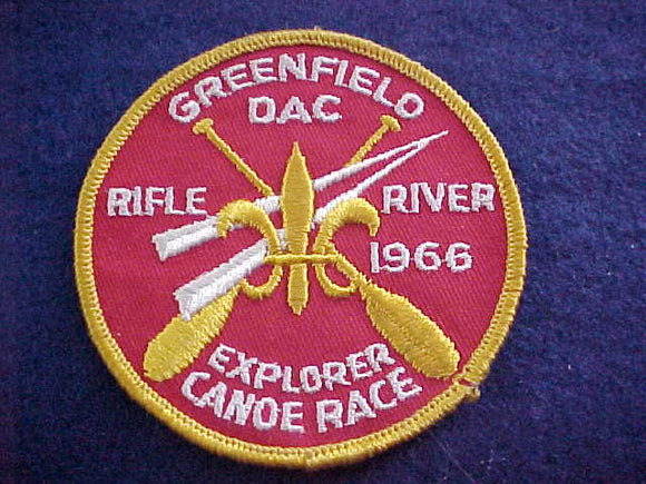1966, DETROIT AREA COUNCIL, GREENFIELD DISTRICT, RIFLE RIVER, EXPLORER CANOE RACE