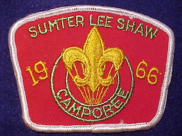 1966 SUMTER LEE SHAW CAMPOREE